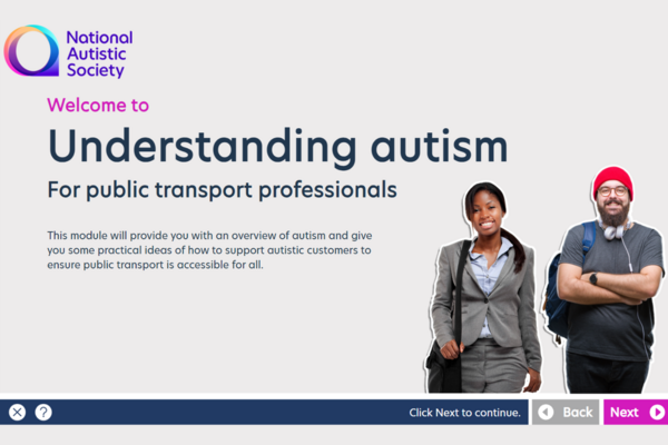 Autism for public transport professionals course image